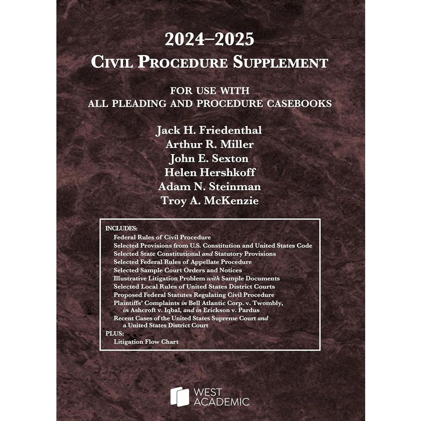 2024-2025 Civil Procedure Supplement