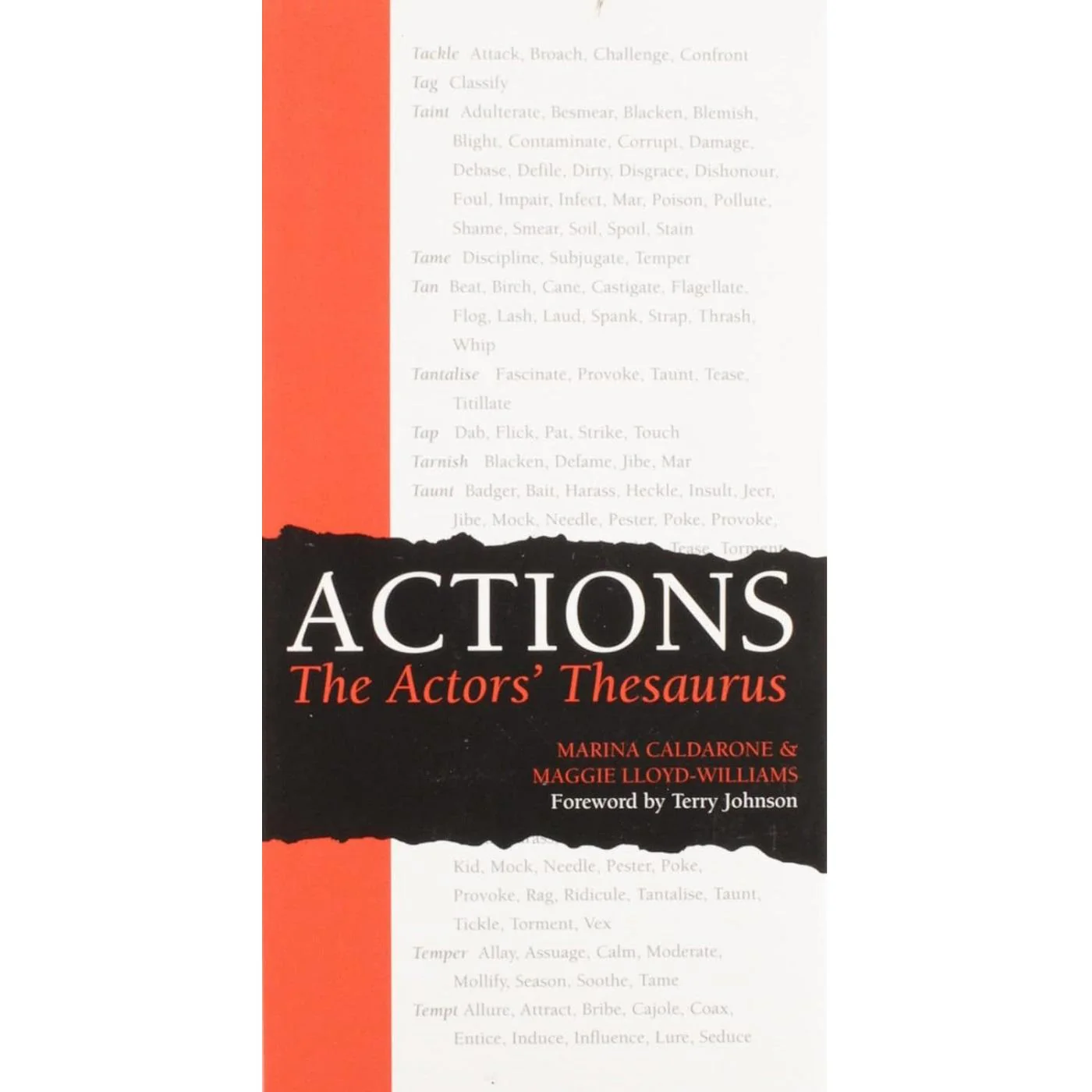Actions: The Actors' Thesaurus