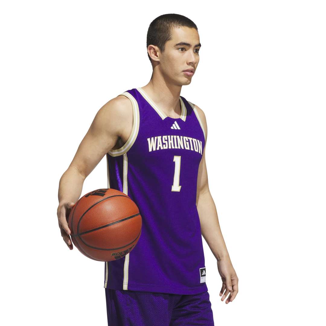 adidas Men's 25-26 Washington Swingman Basketball Jersey - Image 4