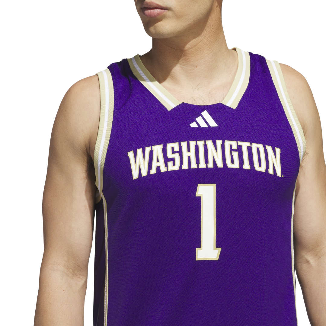 adidas Men's 25-26 Washington Swingman Basketball Jersey - Image 5