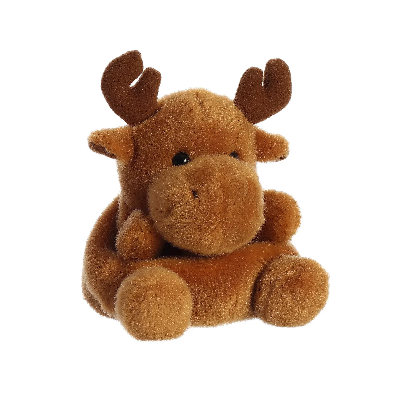 Aurora Palm Pals Cinnamon Moose Plush - Image 2