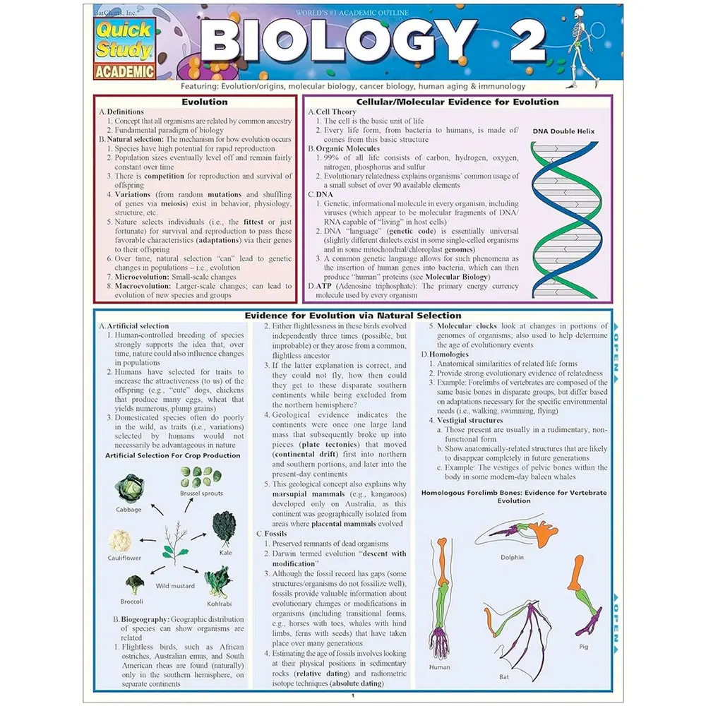 Biology 2 Bar Chart