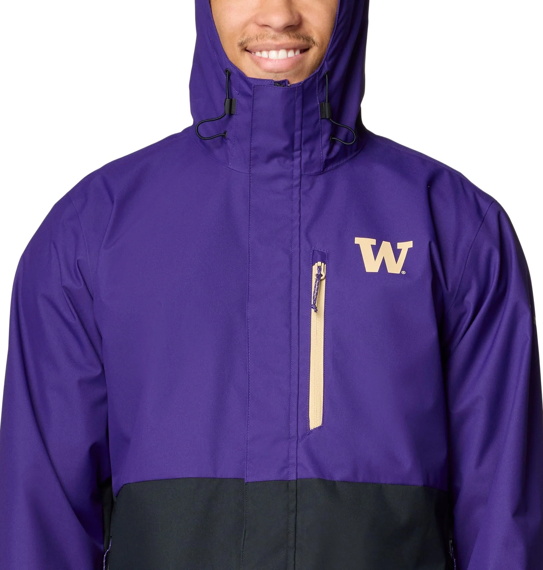 Columbia Men's W Field Bound Rain Jacket - Image 4