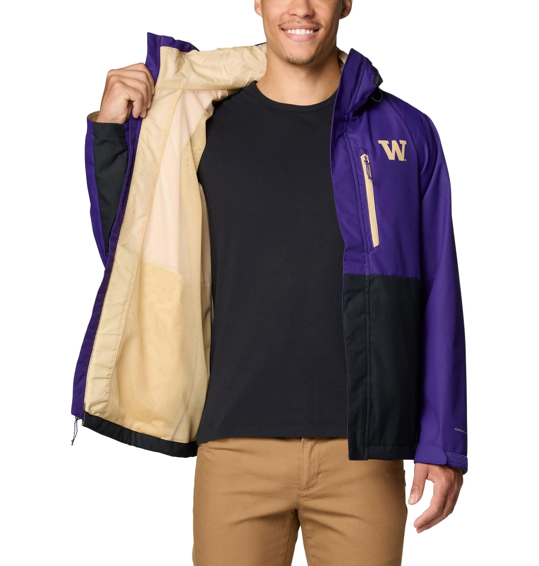 Columbia Men's W Field Bound Rain Jacket - Image 6