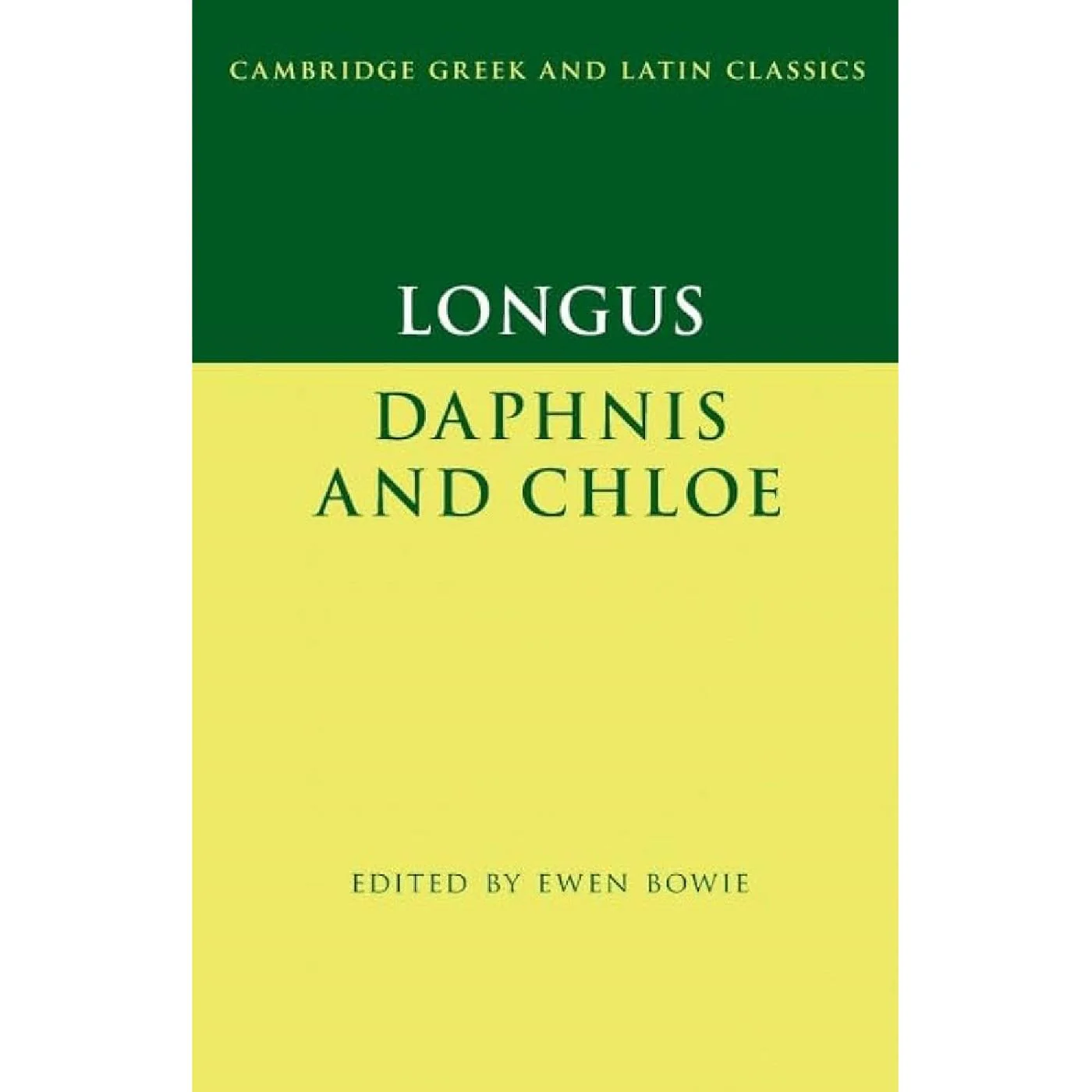 Daphnis and Chloe (ed Bowie)