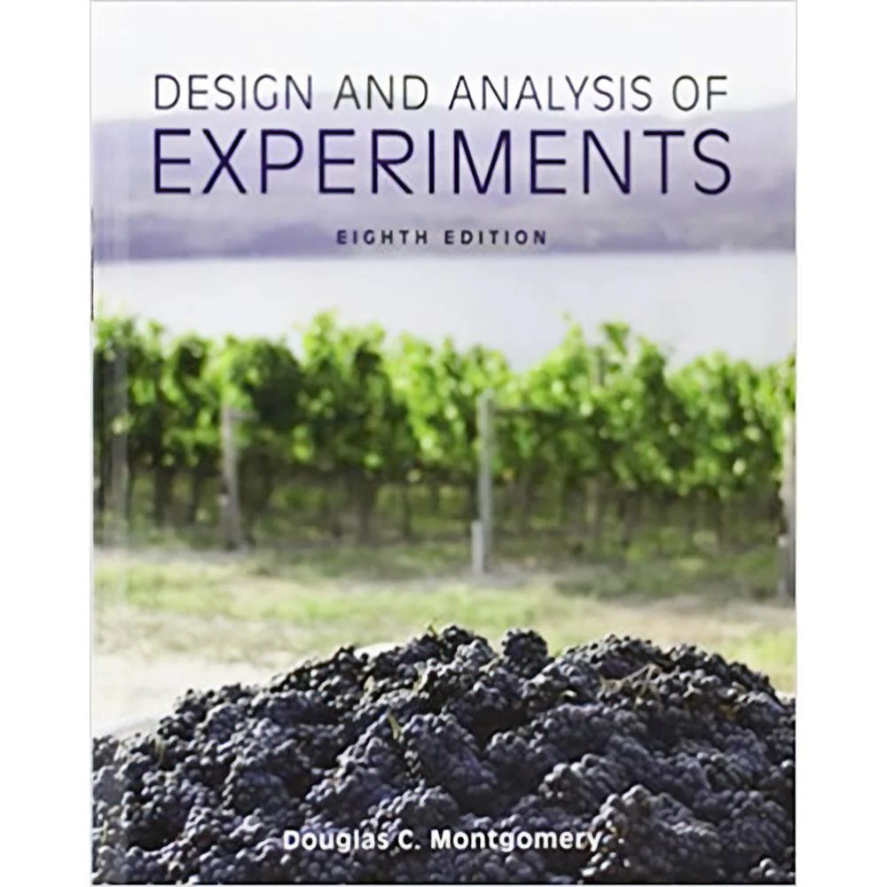 Design & Analysis Of Experiments (8E 13)