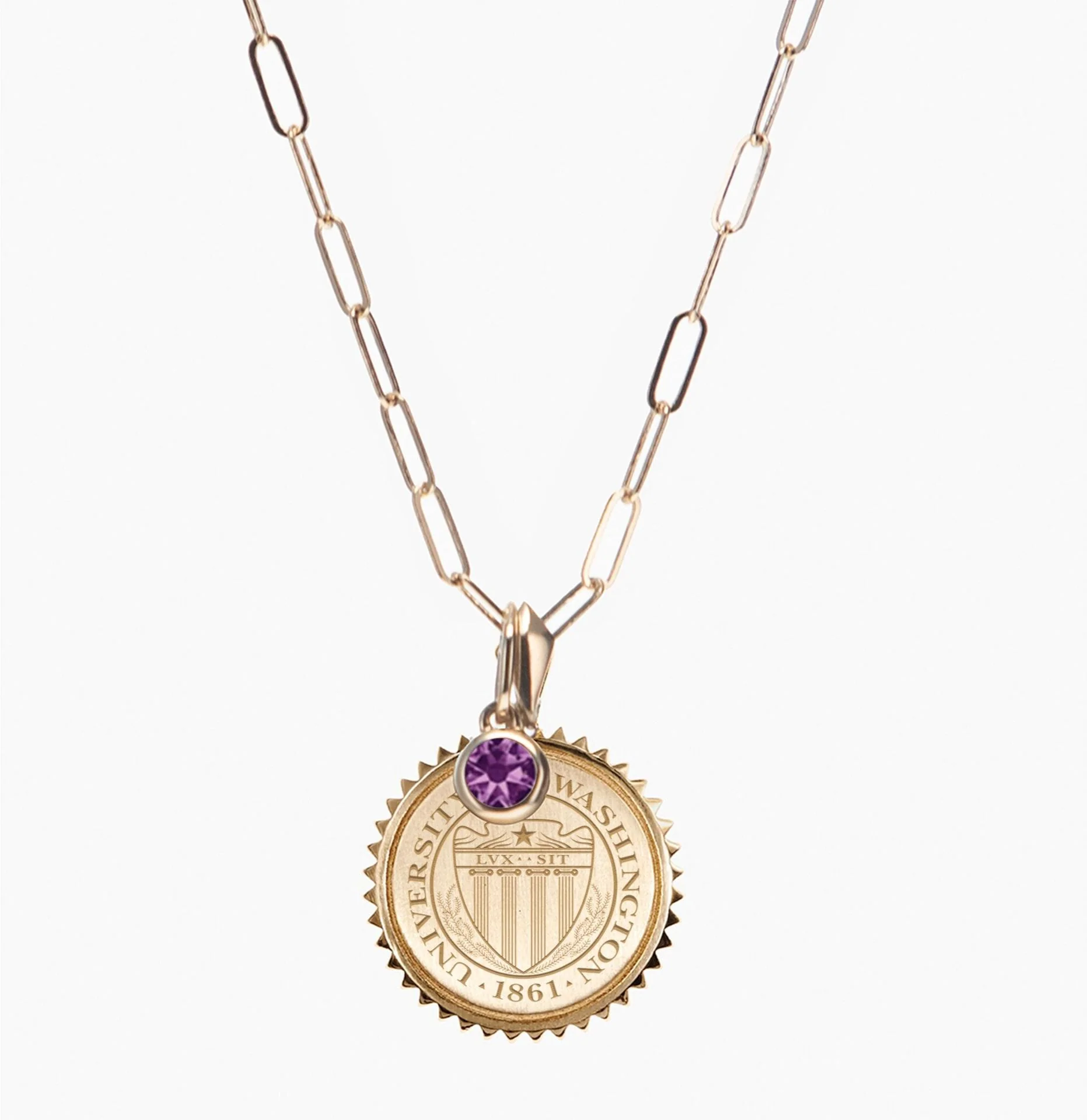 DROP SHIP Kyle Cavan Washington Sunburst Gold Necklace & Gemstone Bundle - Image 16