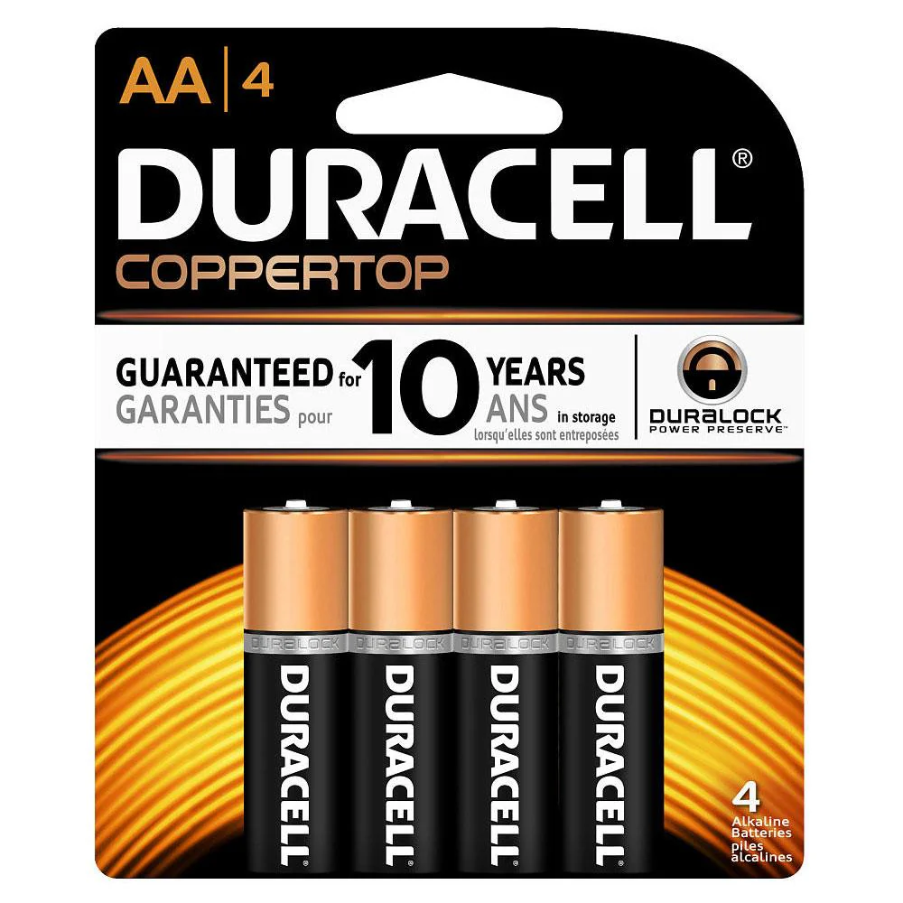 Duracell AA Batteries 4-pack - Image 2