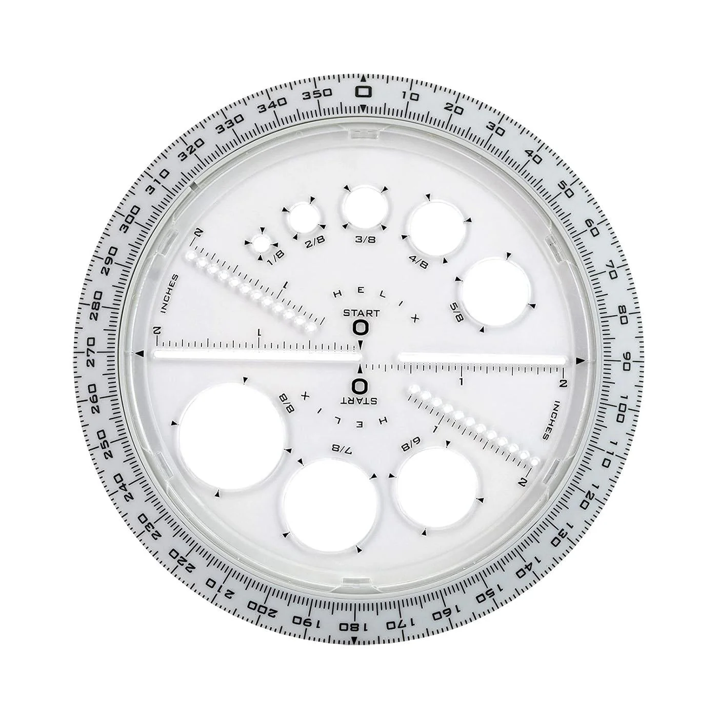 Helix Assorted Colors 6" Diameter Angle And Circle Maker