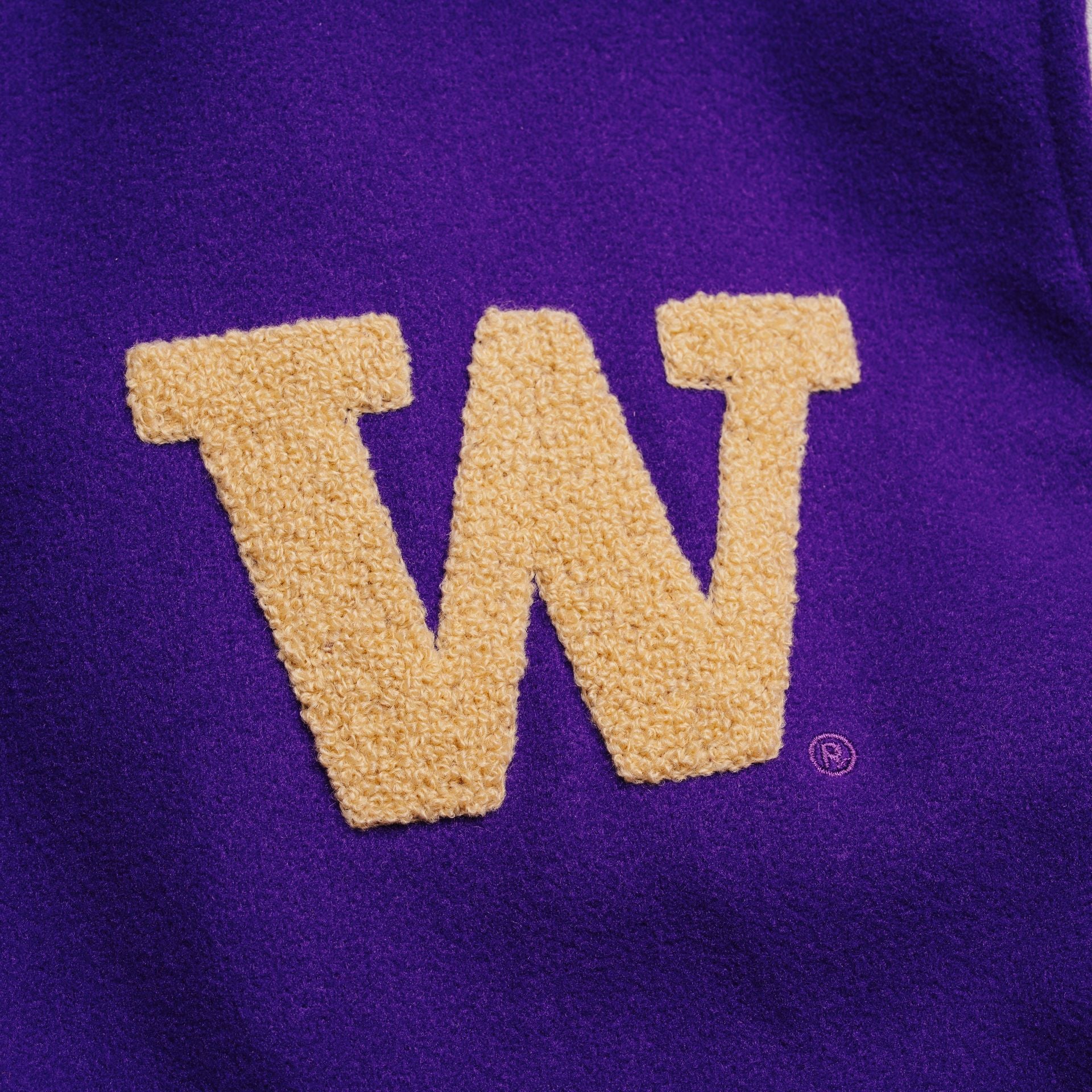 Homefield Unisex W Logo Varsity Jacket - Image 3