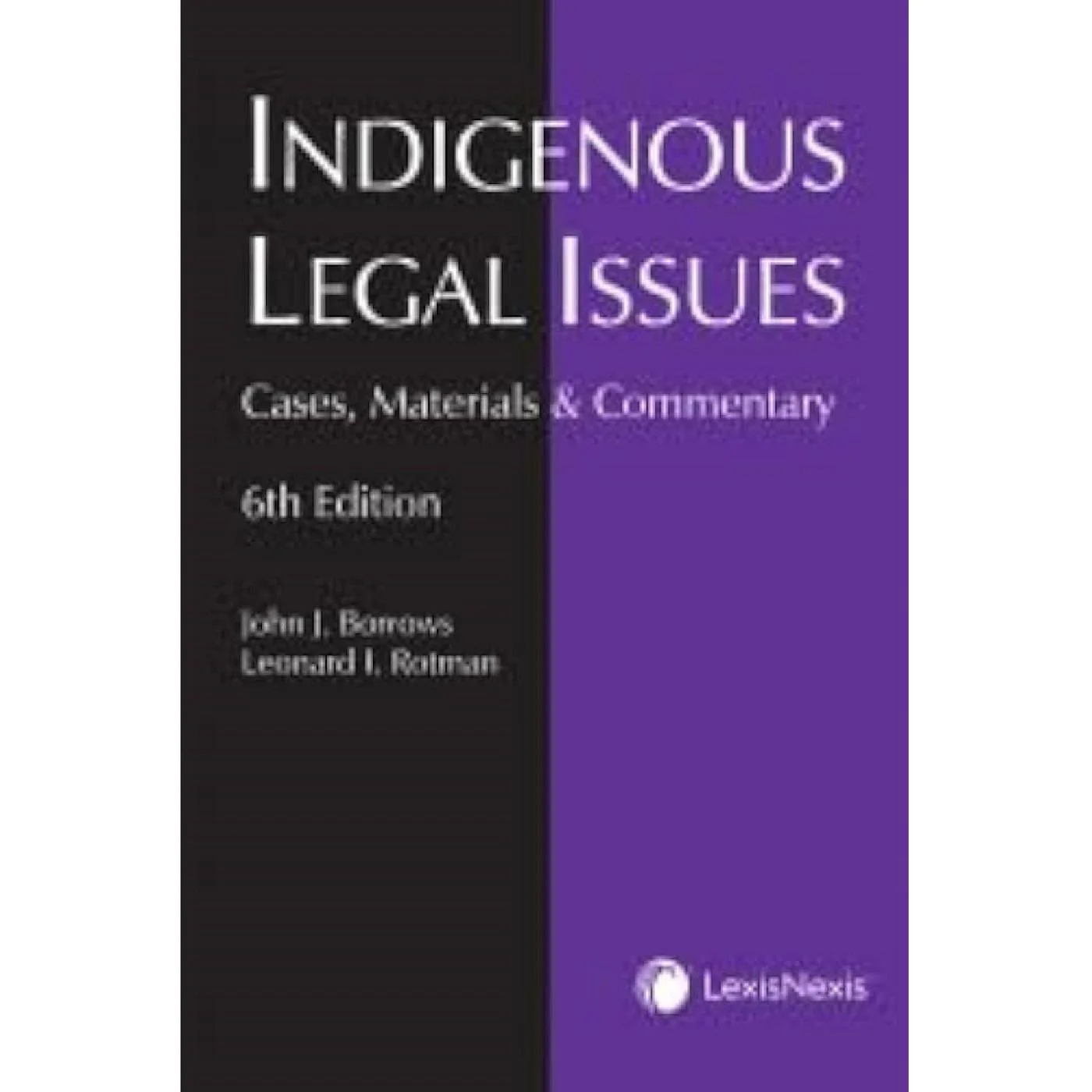 Indigenous Legal Issues (6E 23)