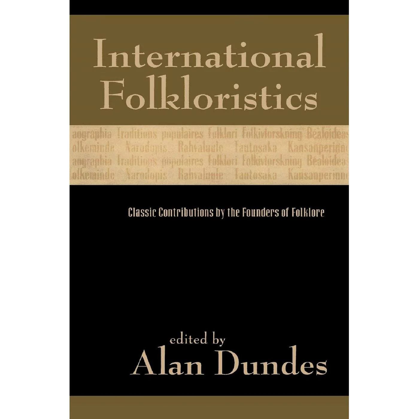 International Folkloristics