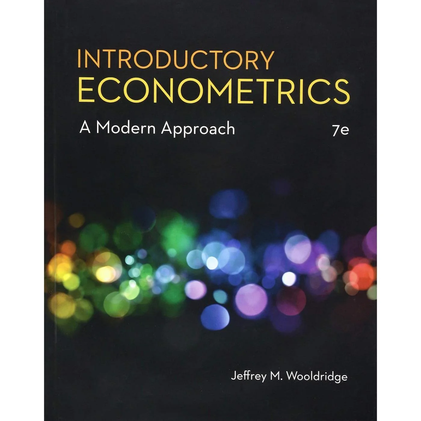 Introductory Econometrics (7e 19)
