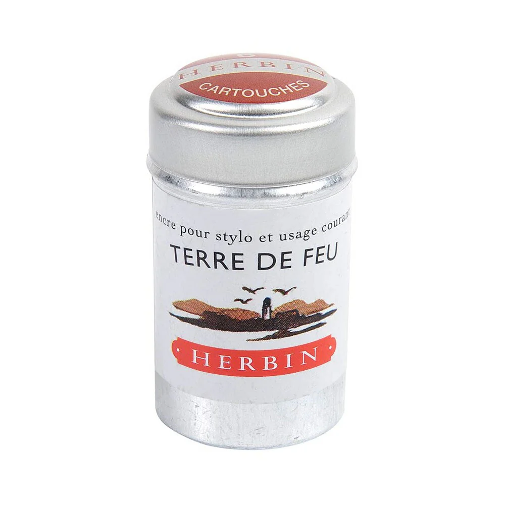J. Herbin Fountain Pen Ink Cartridge 6 Pack - Image 7
