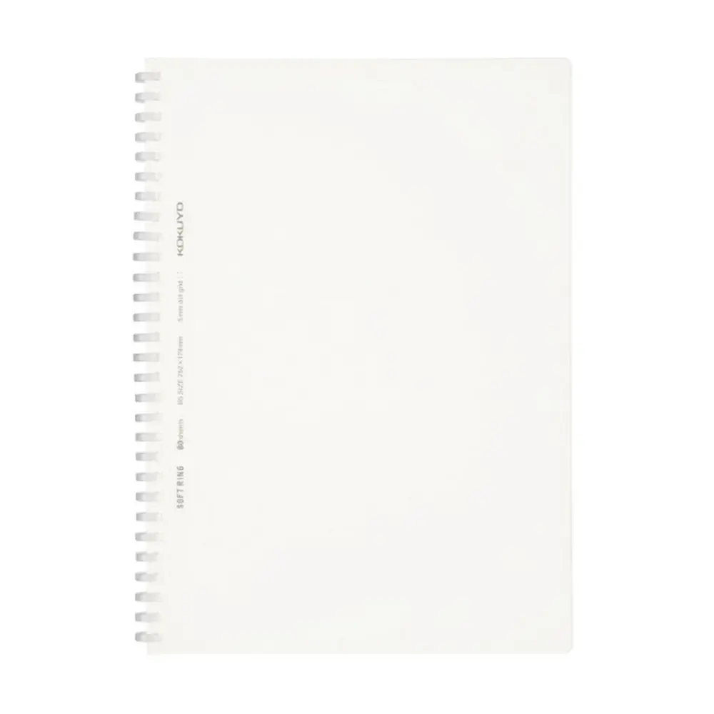 Kokuyo B5 Soft Ring Notebook 80 Sheets