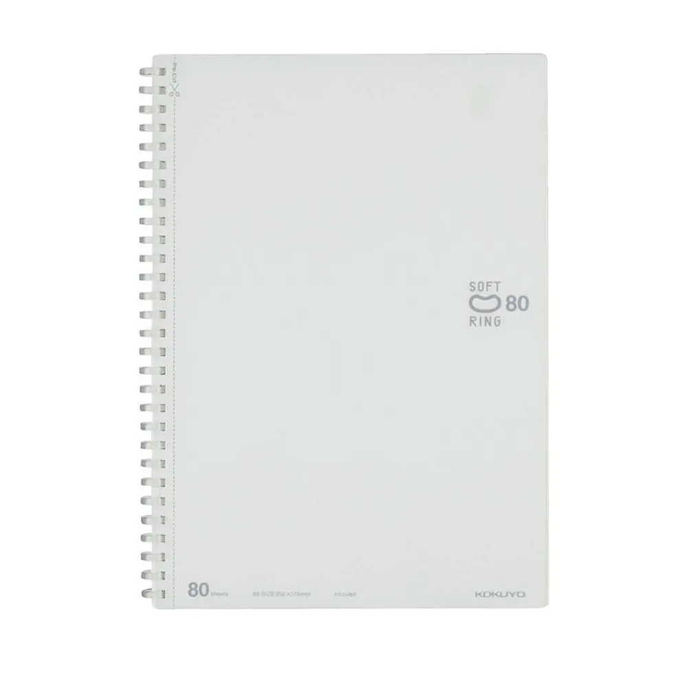 Kokuyo B5 Soft Ring Notebook 80 Sheets - Image 2