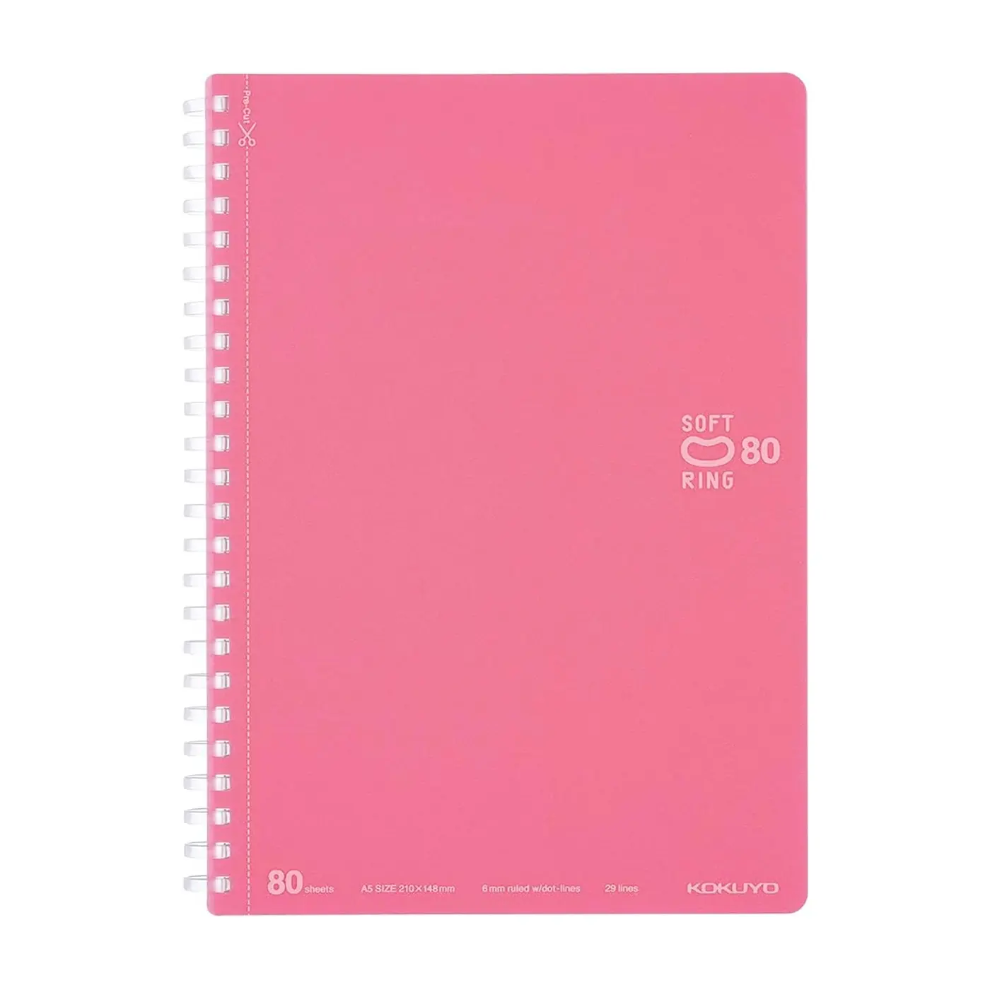 Kokuyo Soft Ring Dotted Line Notebook 80 sheets - Image 3
