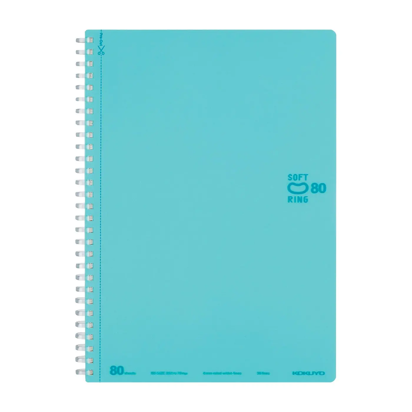 Kokuyo Soft Ring Dotted Line Notebook 80 sheets - Image 5