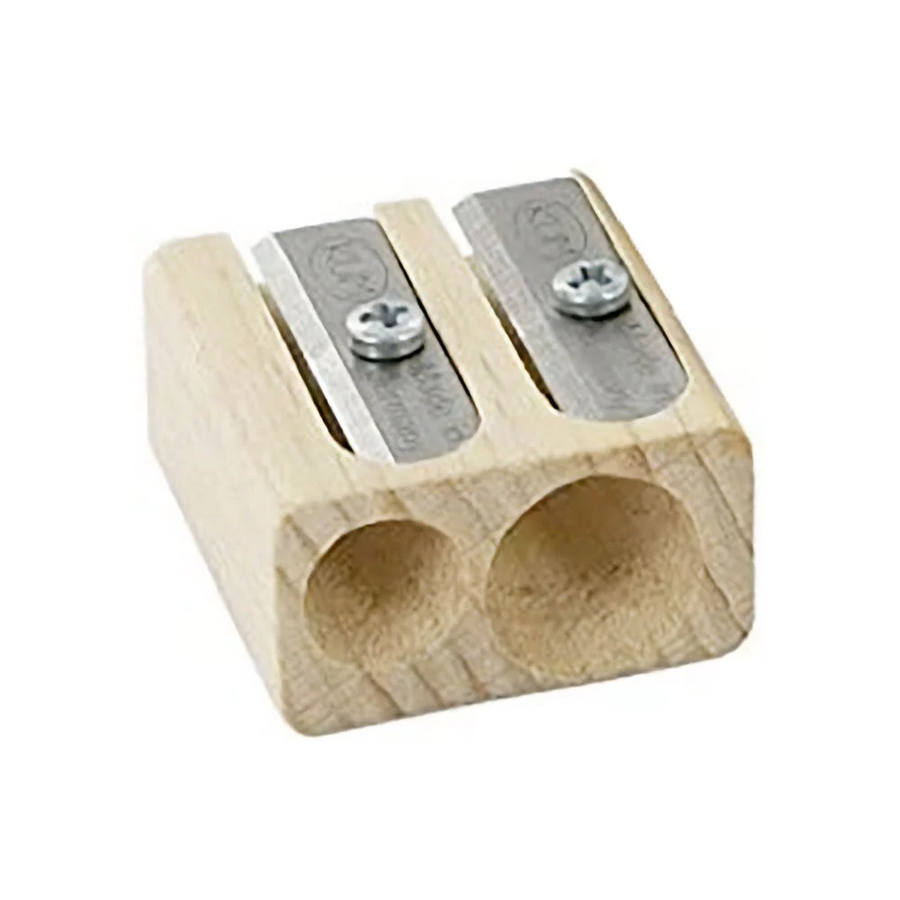 KUM Wooden 2 Hole Sharpener - Image 8