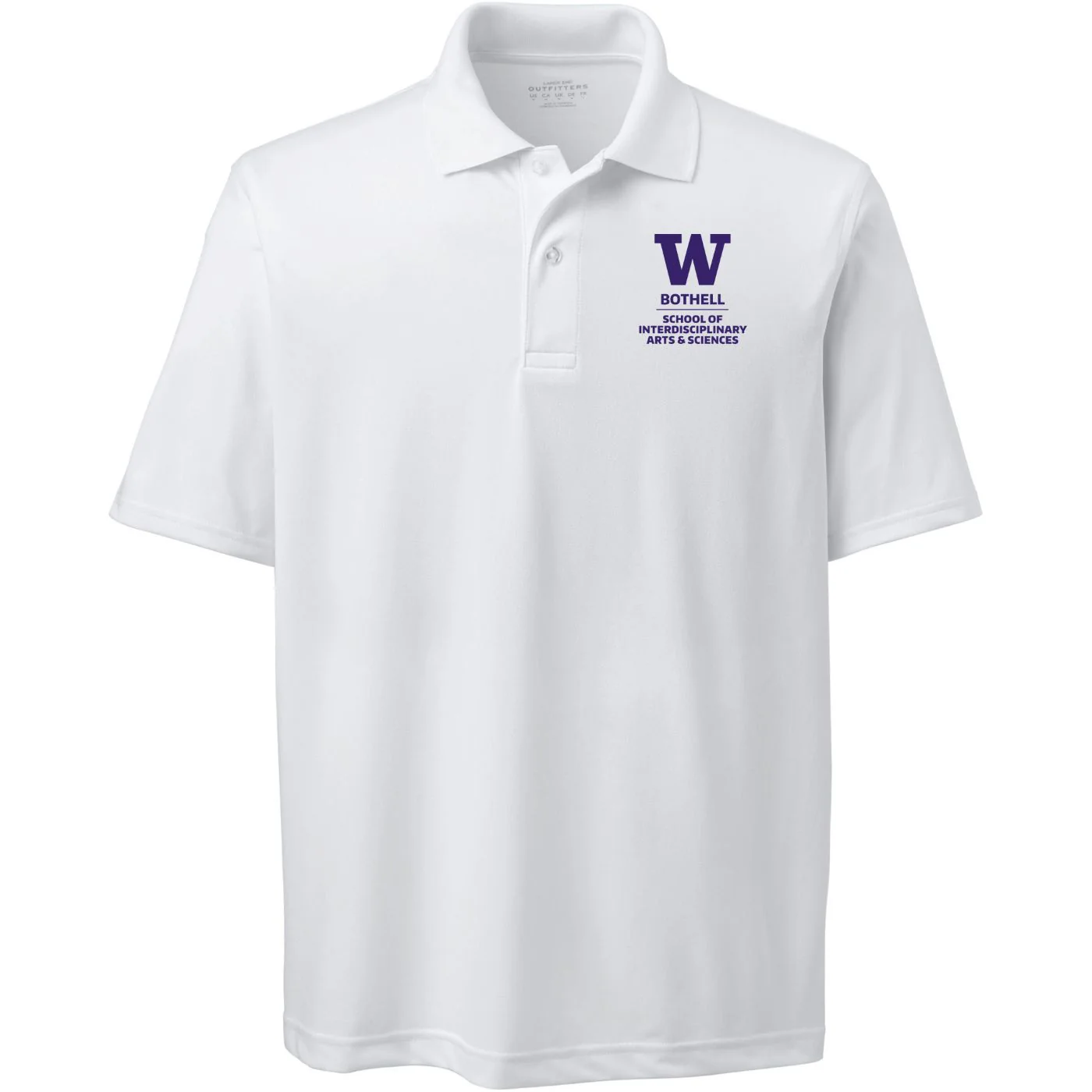 Lands' End Men's UW Bothell Interdisciplinary Arts & Sciences Polyester Polo - Image 3