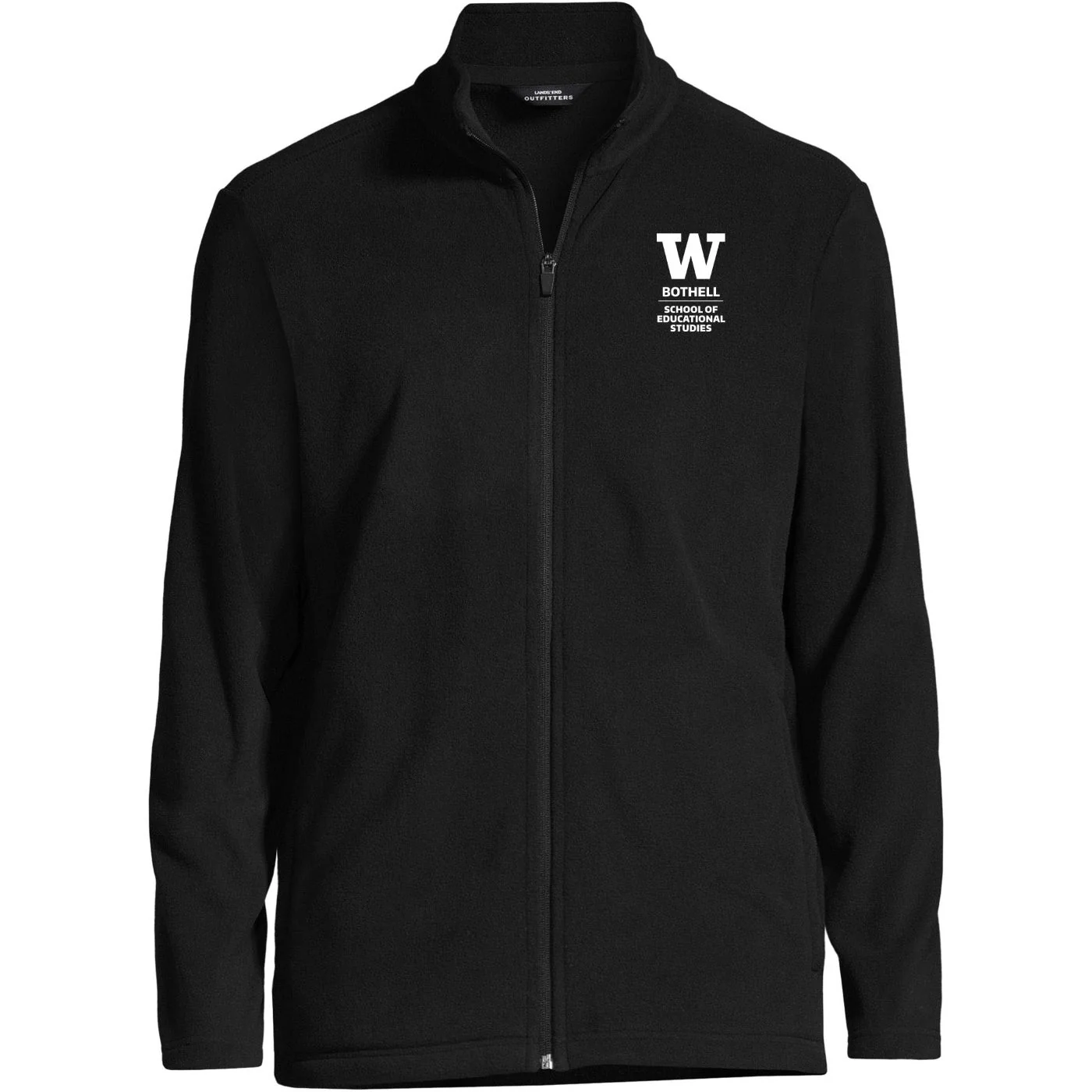 Lands' End Men's UW Bothell School of Educational Studies Thermacheck Fleece Full Zip - Image 3