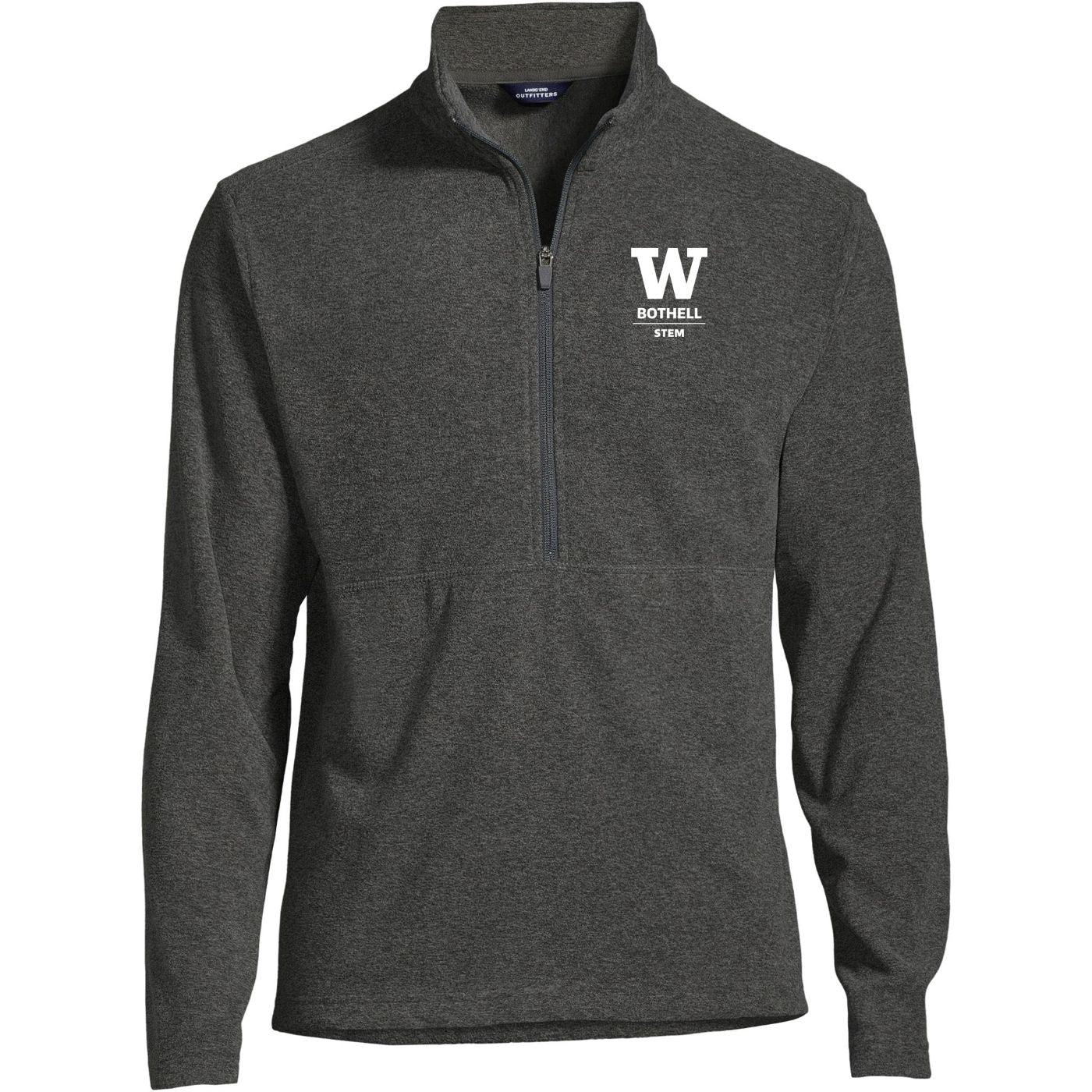 Lands' End Men's UW Bothell STEM Thermacheck Fleece Quarter Zip - Image 3