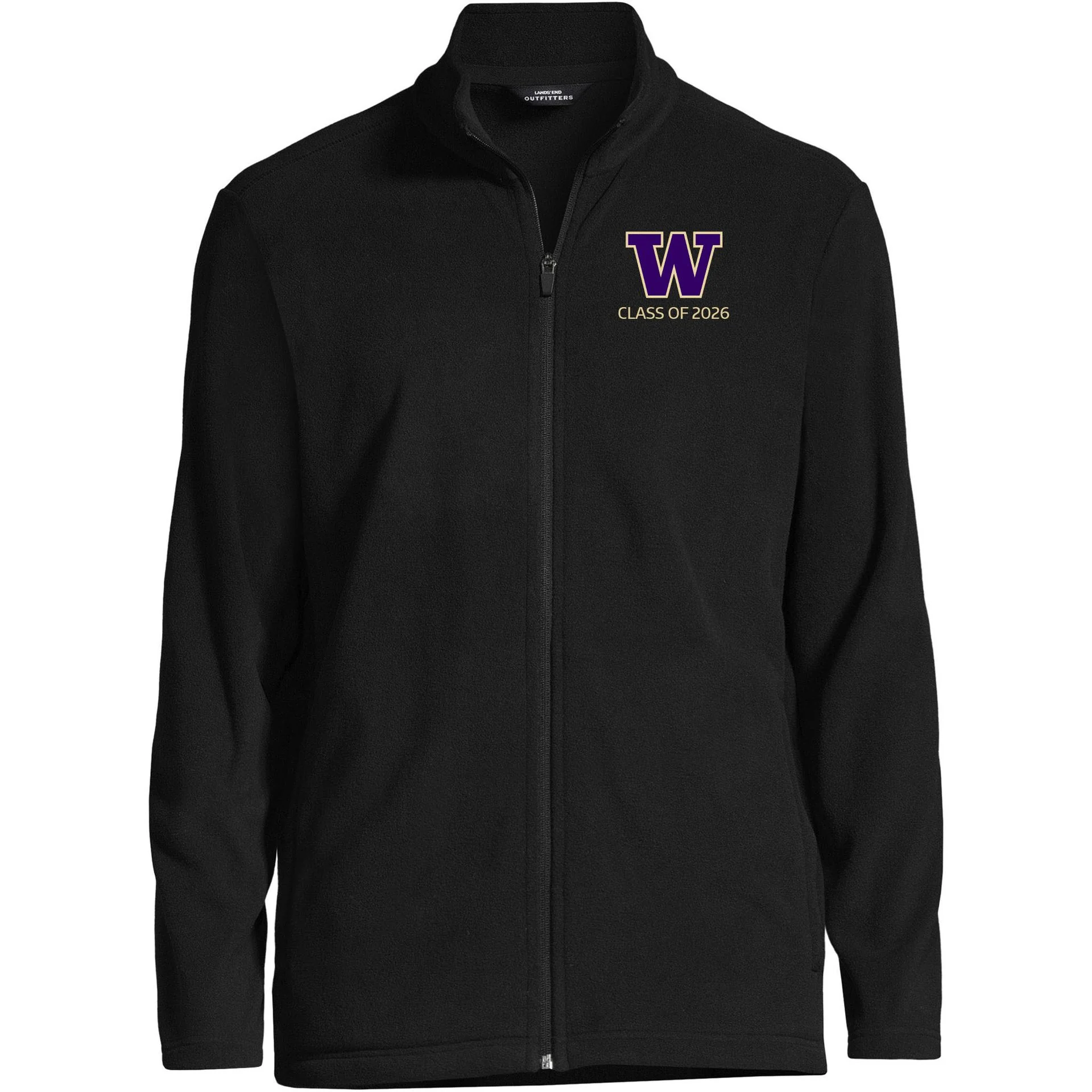 Lands' End Men's UW Class of 2026 ThermaCheck Fleece Full Zip - Image 3