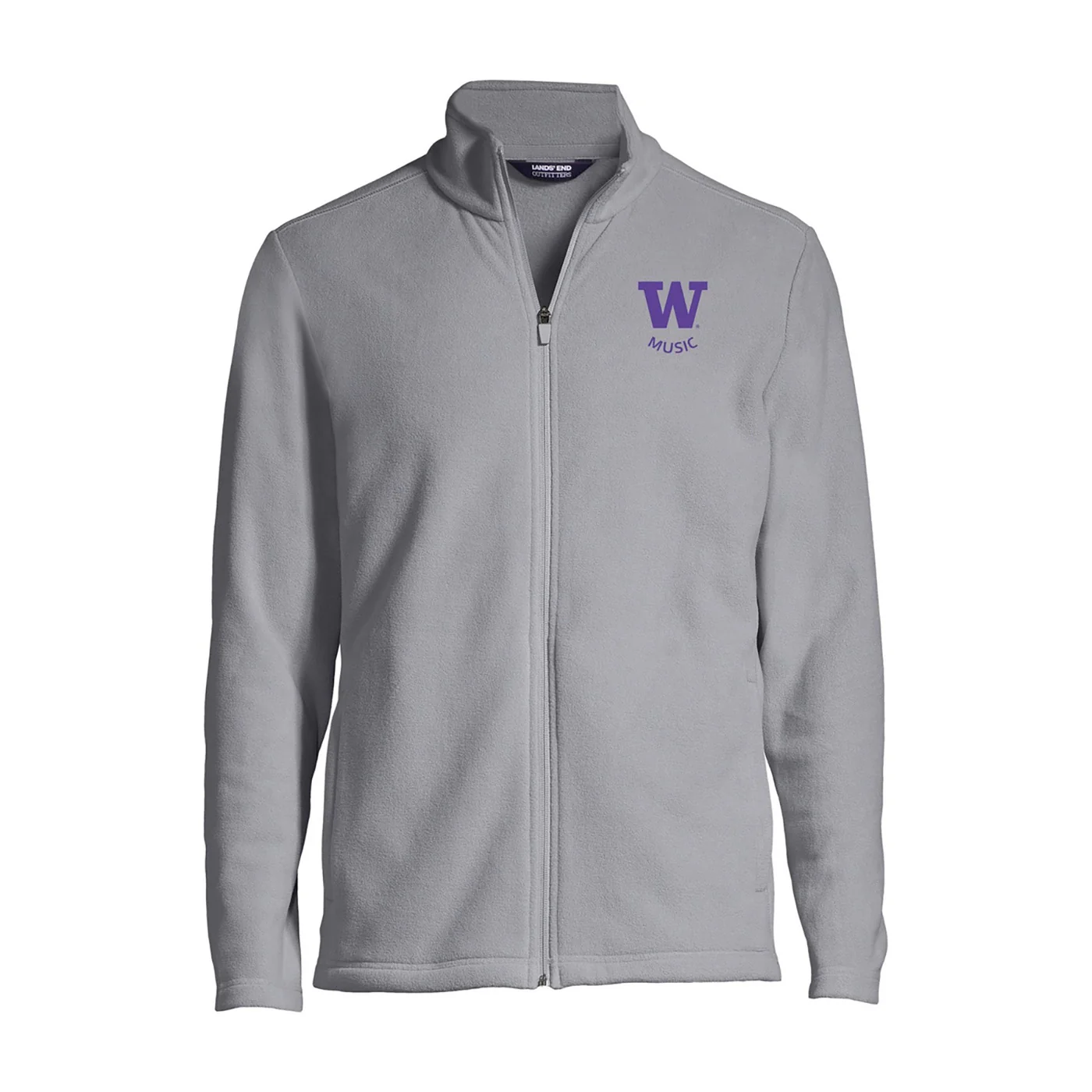 Lands' End Men's UW School of Music Thermacheck Fleece Full Zip - Image 3