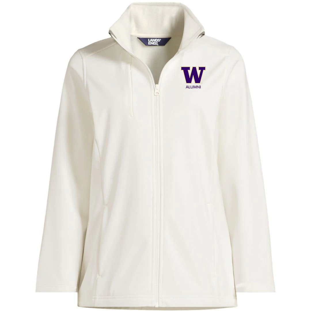 Lands' End Women's UW Alumni Soft Shell Jacket - Image 3