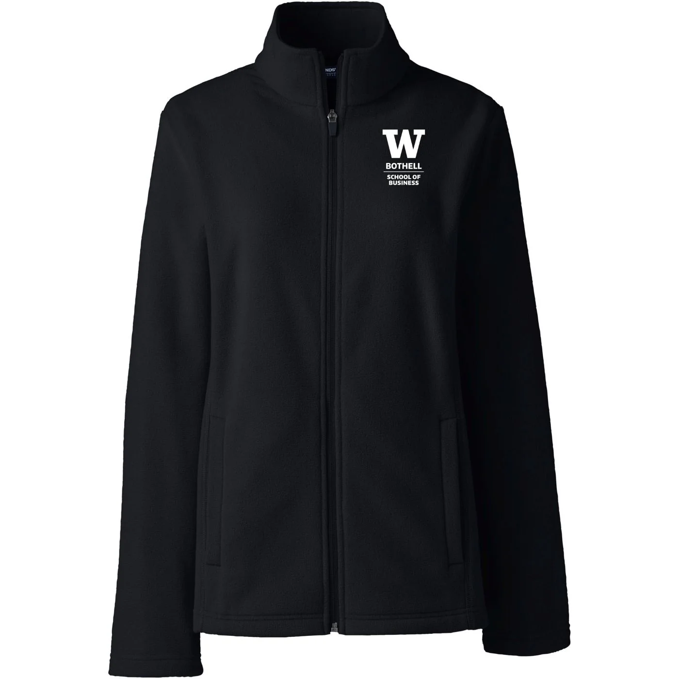 Lands' End Women's UW Bothell School of Business Thermacheck Fleece Full Zip - Image 5