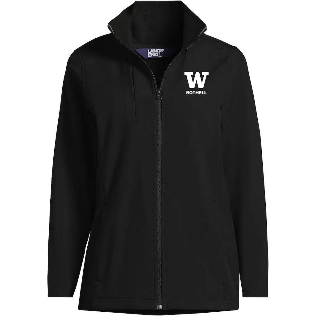 Lands' End Women's UW Bothell Soft Shell Jacket