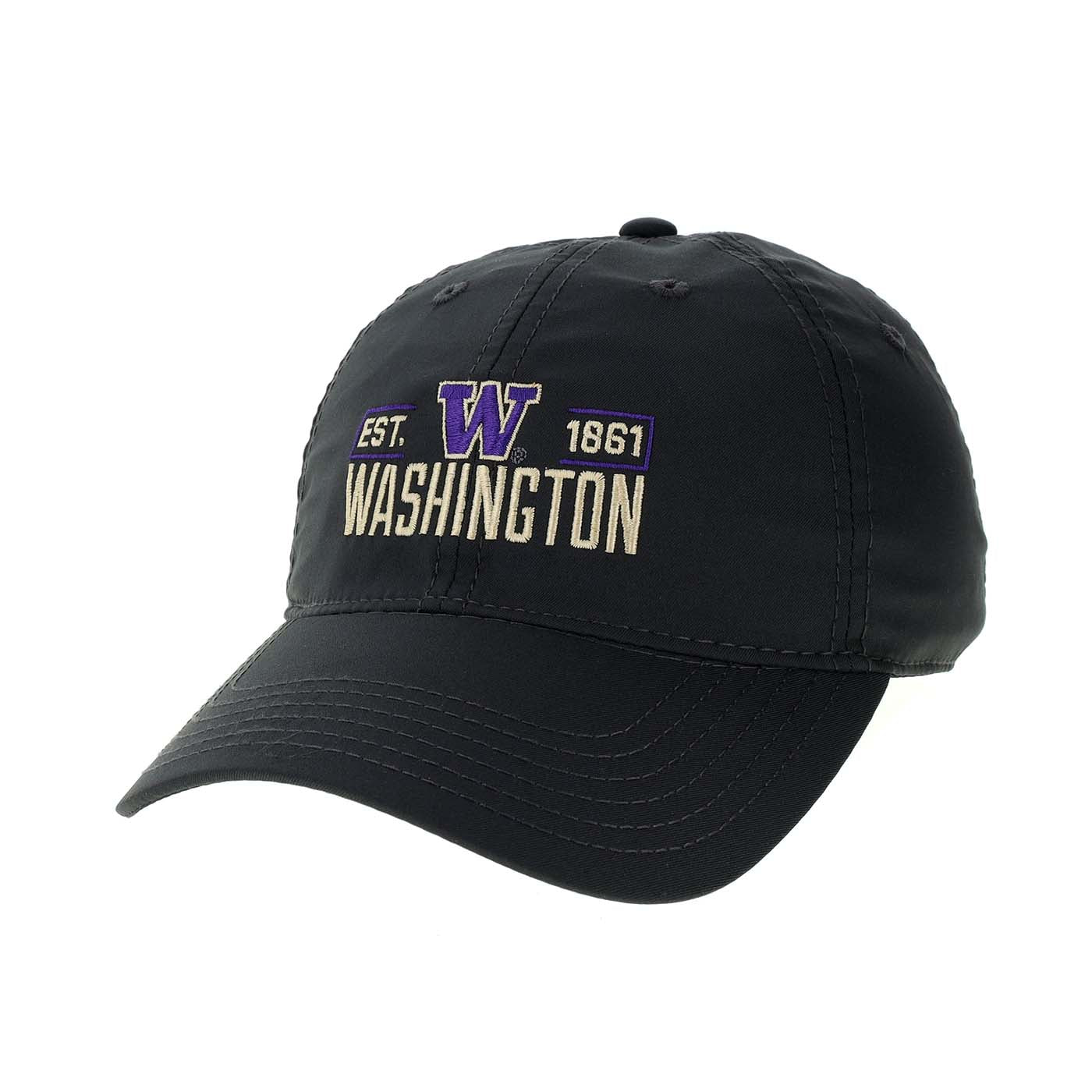 Legacy Dark Gray W Washington Cool Fit Adjustable Hat - Image 2