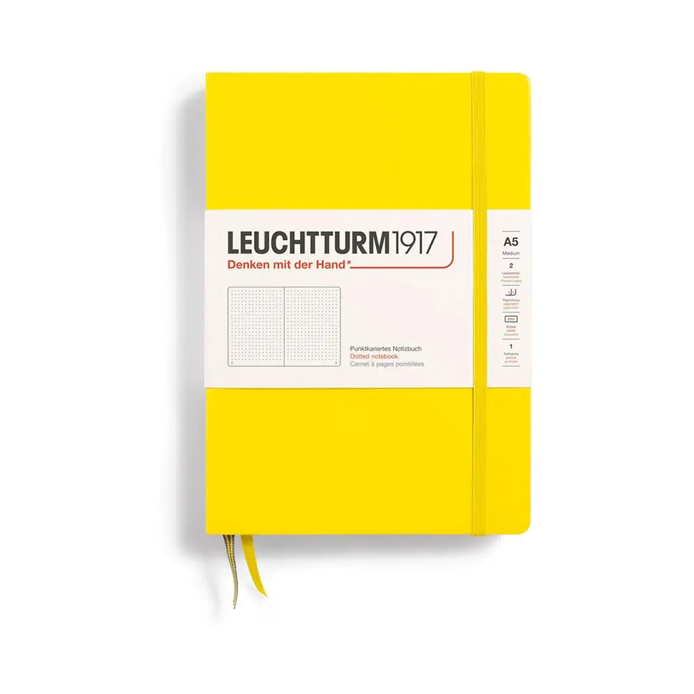 Leuchtturm 1917 A5 Medium Hardcover Notebook 251ct - Image 12