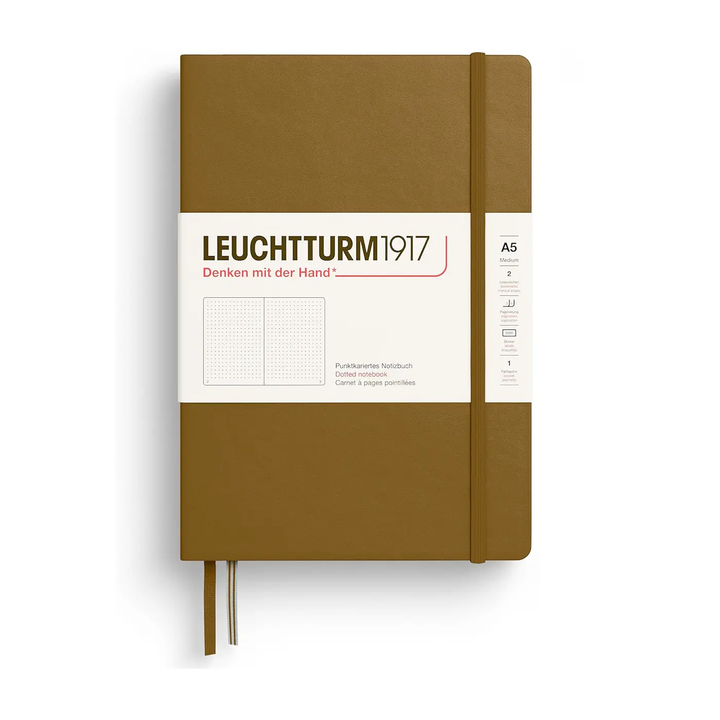 Leuchtturm 1917 A5 Medium Hardcover Notebook 251ct - Image 32