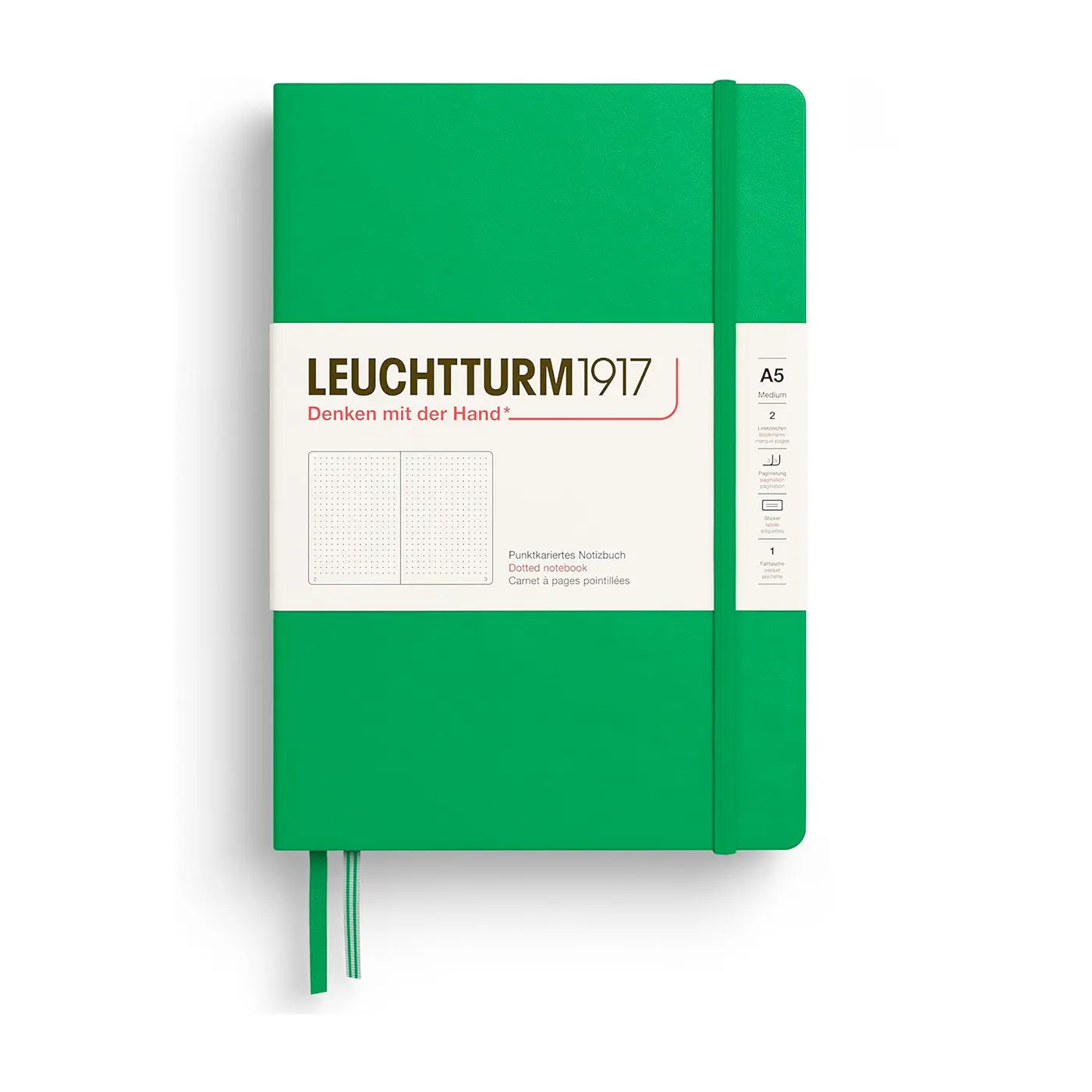 Leuchtturm 1917 A5 Medium Hardcover Notebook 251ct - Image 34