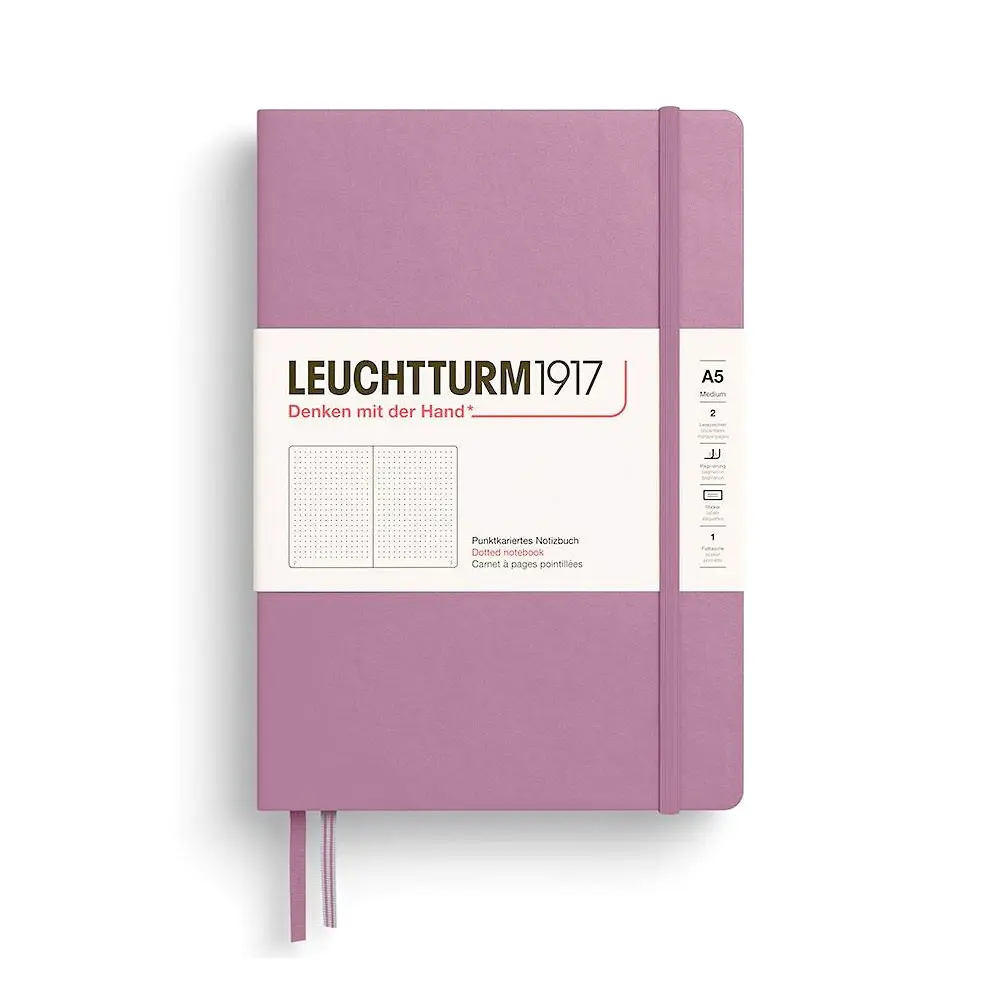Leuchtturm 1917 A5 Medium Hardcover Notebook 251ct - Image 4