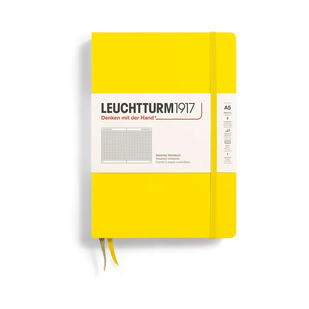 Leuchtturm 1917 A5 Medium Hardcover Notebook 251ct - Image 40