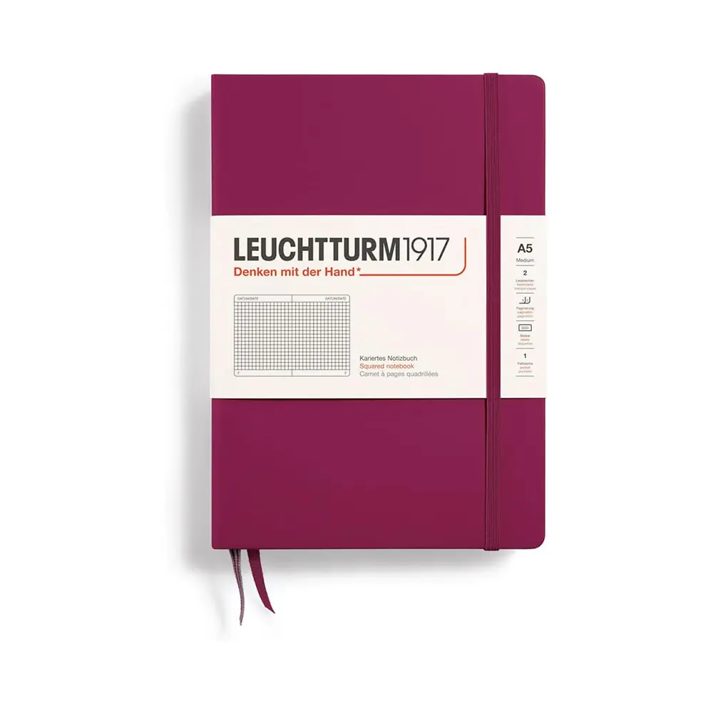 Leuchtturm 1917 A5 Medium Hardcover Notebook 251ct - Image 46