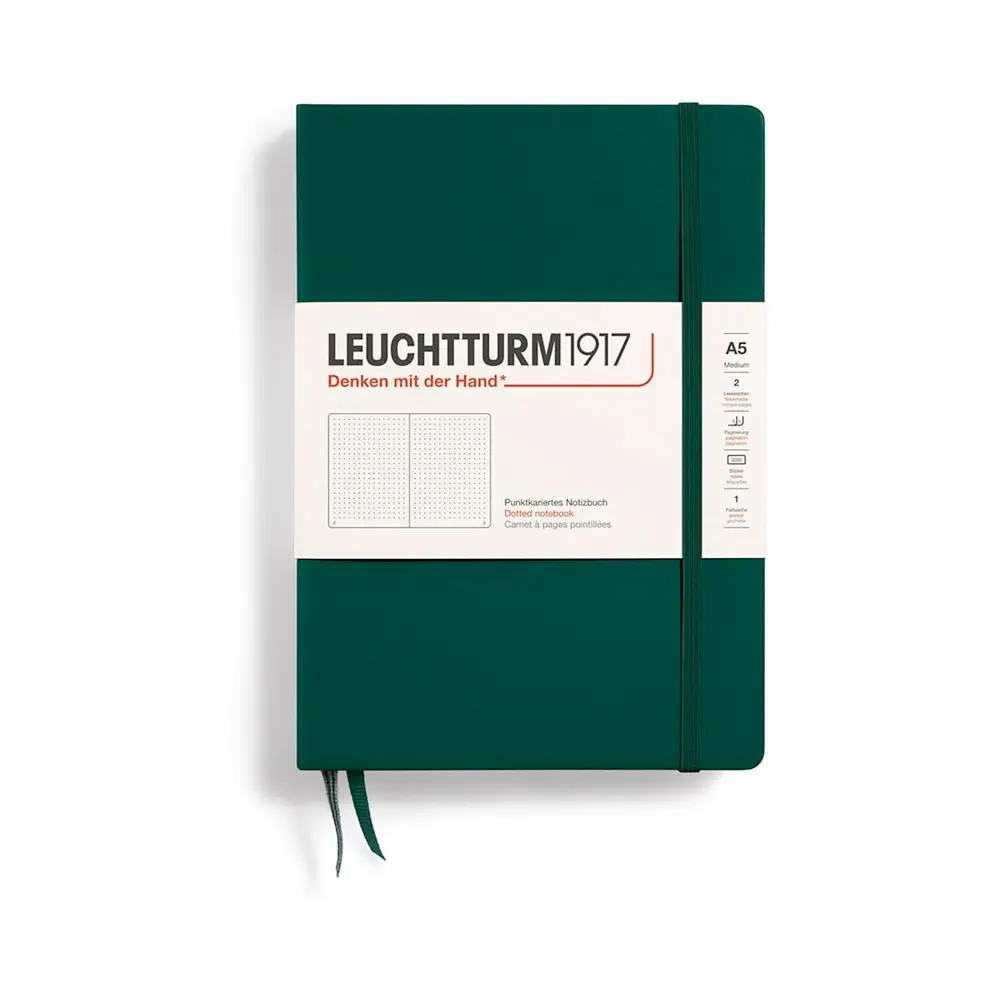 Leuchtturm 1917 A5 Medium Hardcover Notebook 251ct - Image 6