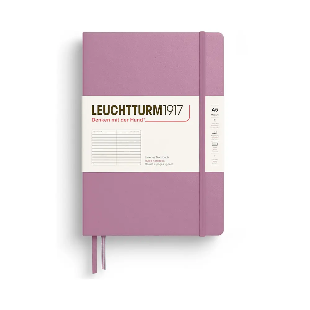 Leuchtturm 1917 A5 Medium Hardcover Notebook 251ct - Image 70