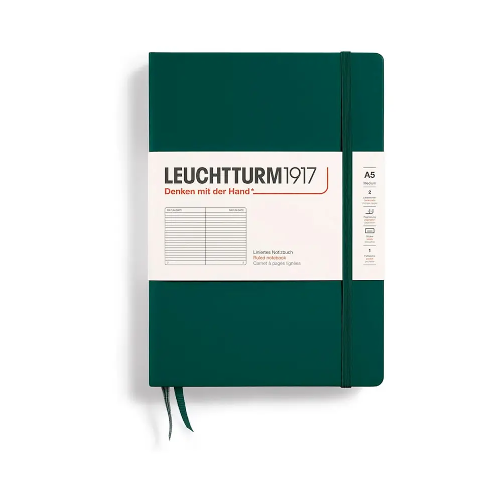 Leuchtturm 1917 A5 Medium Hardcover Notebook 251ct - Image 72