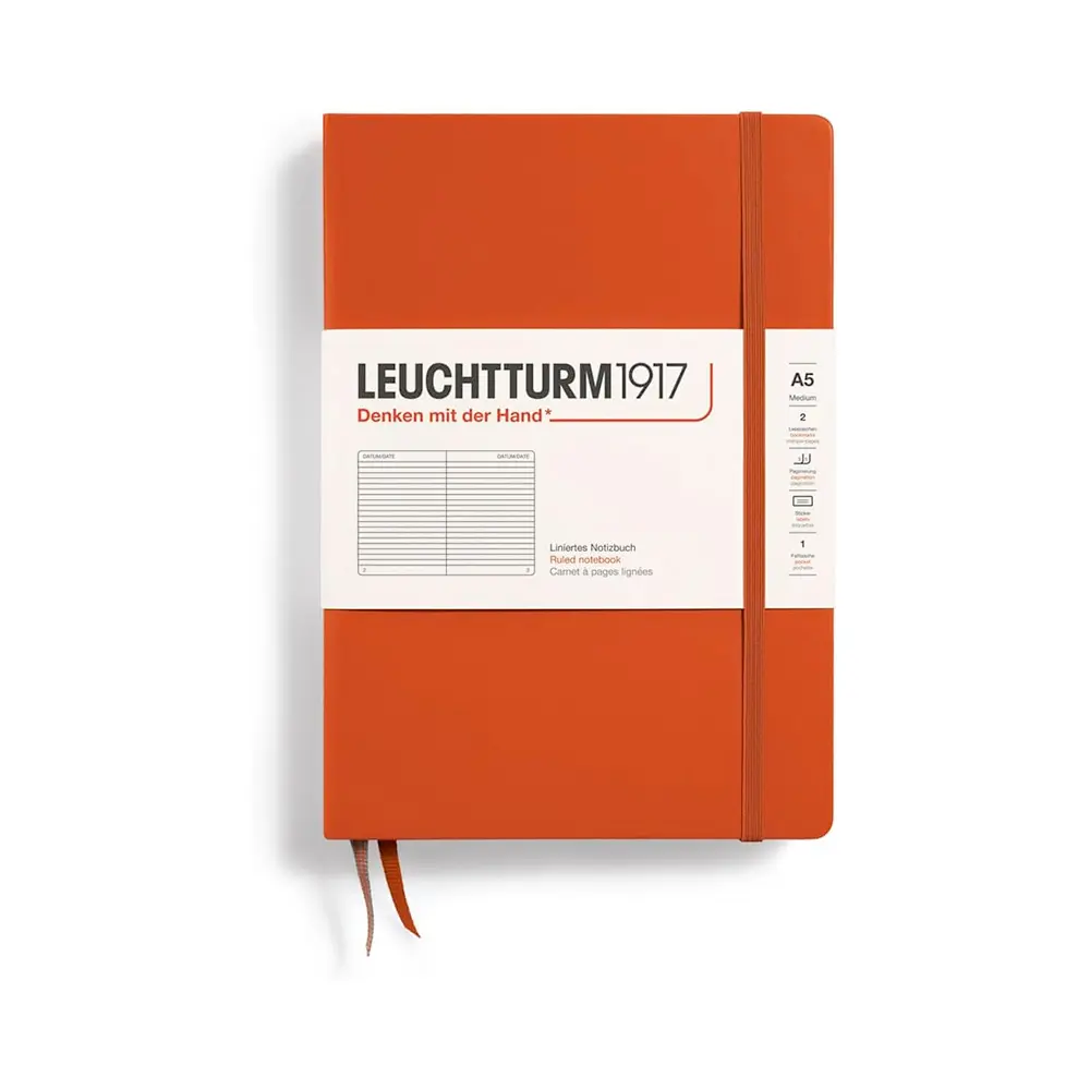 Leuchtturm 1917 A5 Medium Hardcover Notebook 251ct - Image 74