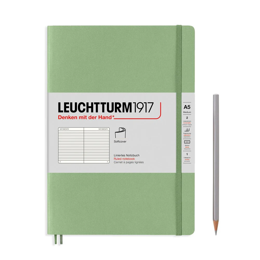 Leuchtturm 1917 A5 Medium Softcover Notebook 123ct - Image 106
