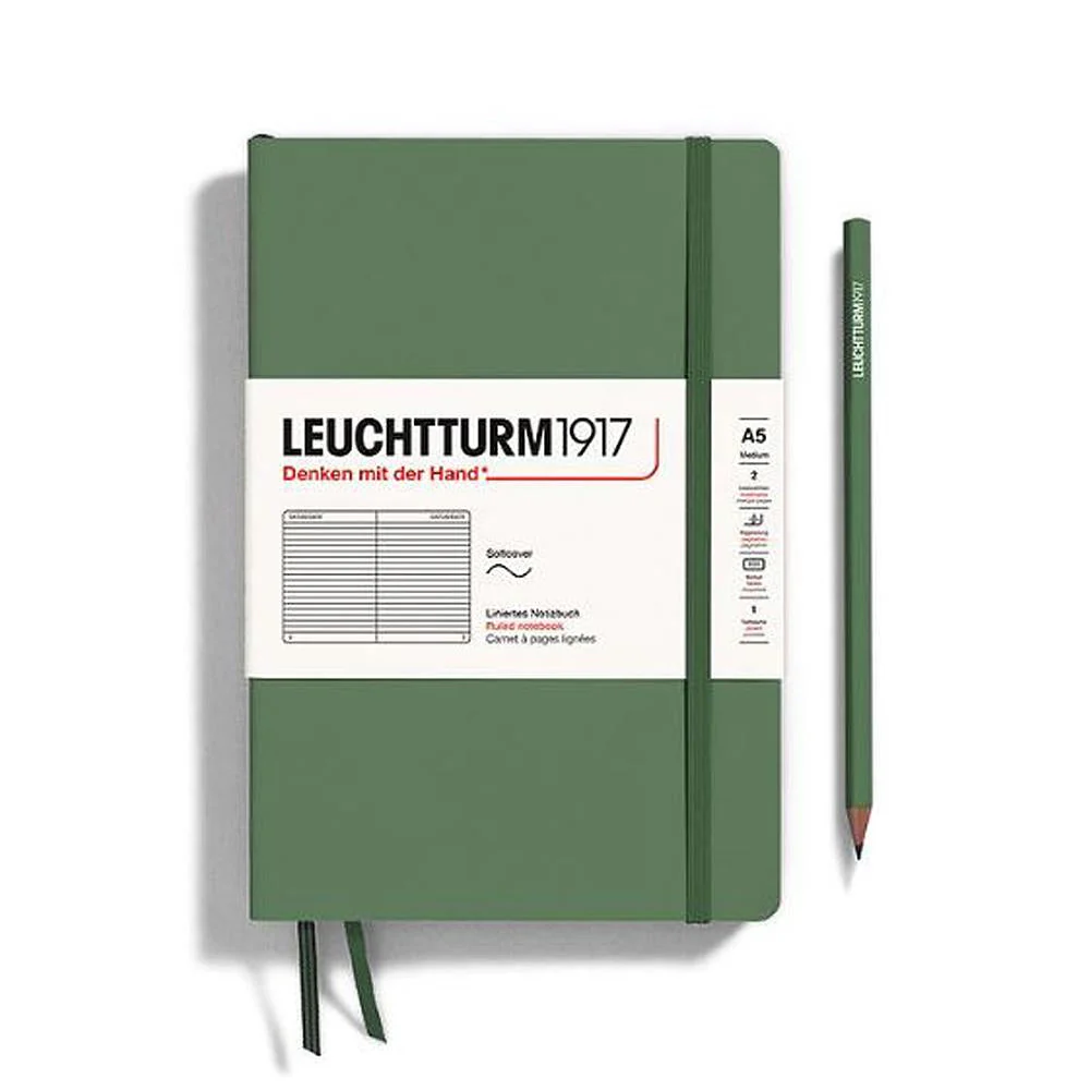 Leuchtturm 1917 A5 Medium Softcover Notebook 123ct - Image 66