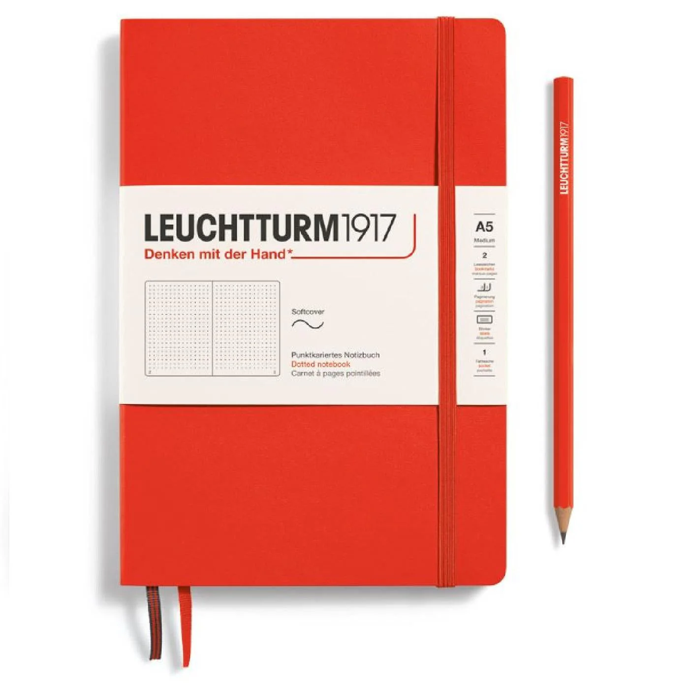 Leuchtturm 1917 A5 Medium Softcover Notebook 123ct - Image 85