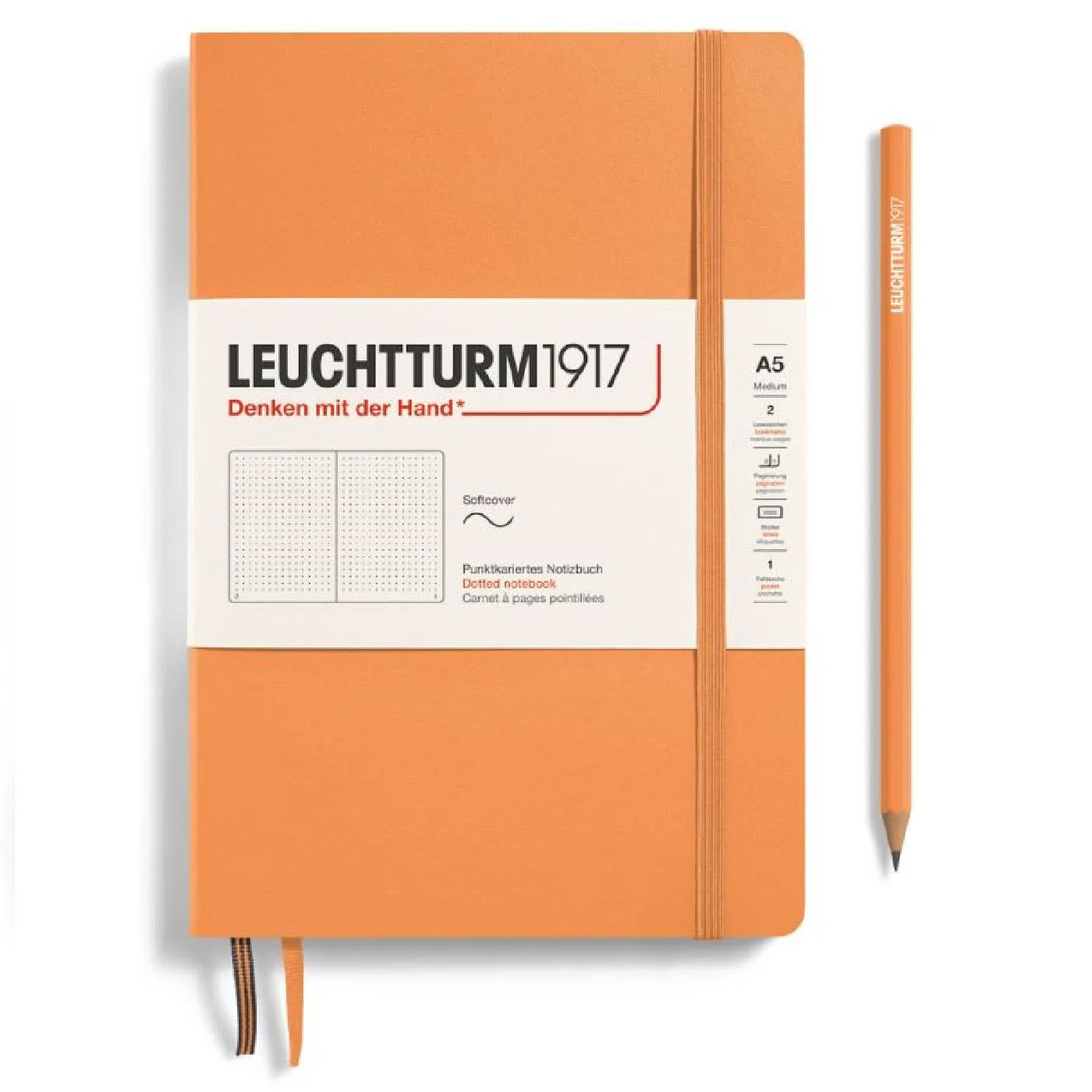 Leuchtturm 1917 A5 Medium Softcover Notebook 123ct - Image 96