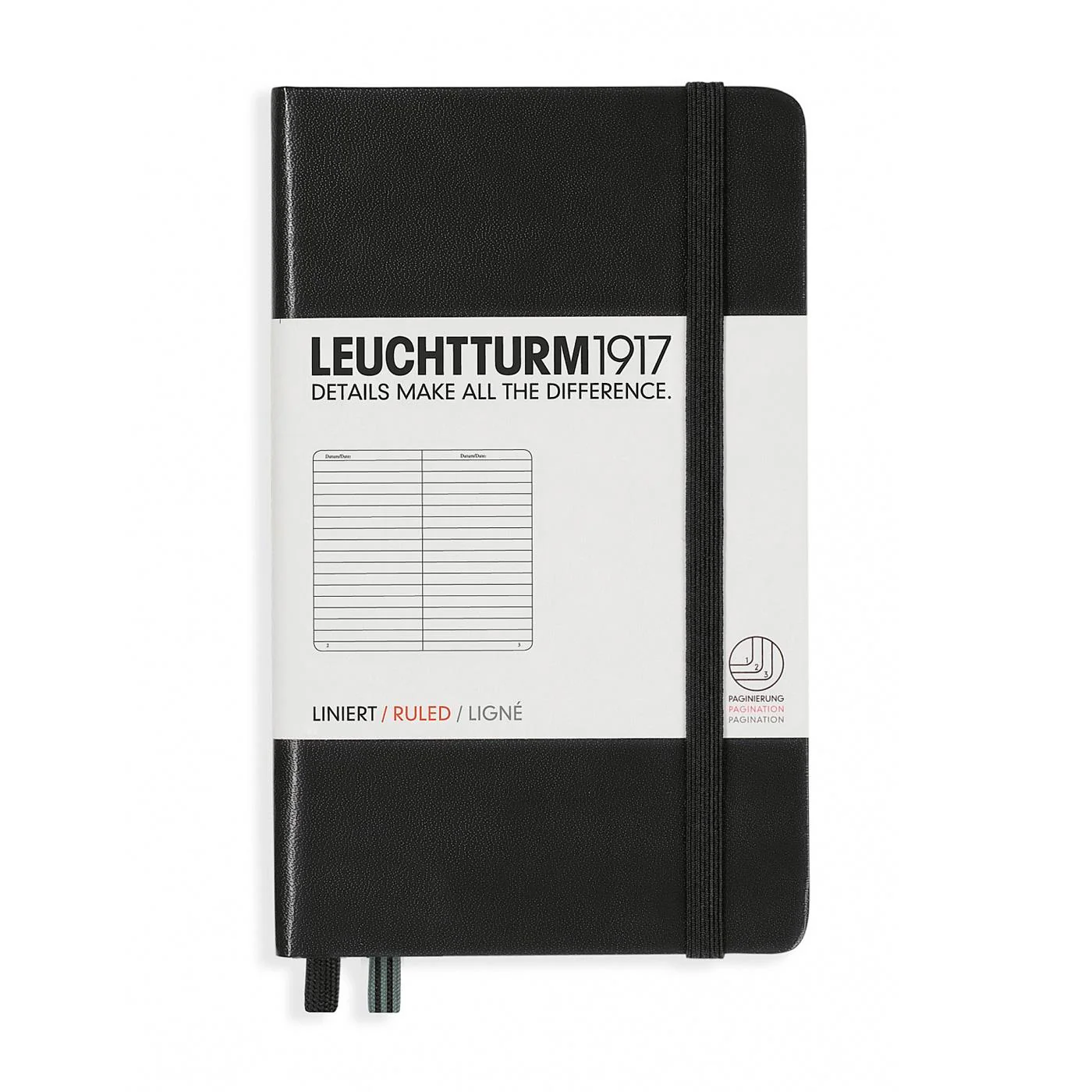 Leuchtturm 1917 A6 Pocket Hardcover Notebook 187ct - Image 109