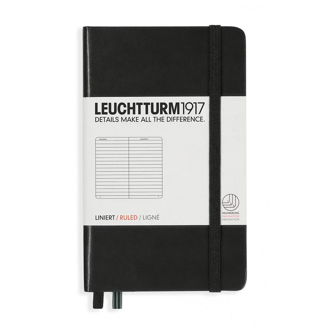 Leuchtturm 1917 A6 Pocket Hardcover Notebook 187ct - Image 53