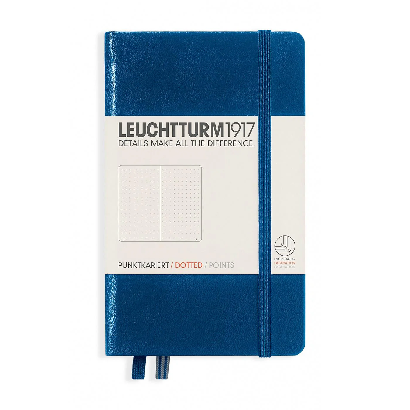 Leuchtturm 1917 A6 Pocket Hardcover Notebook 187ct - Image 99