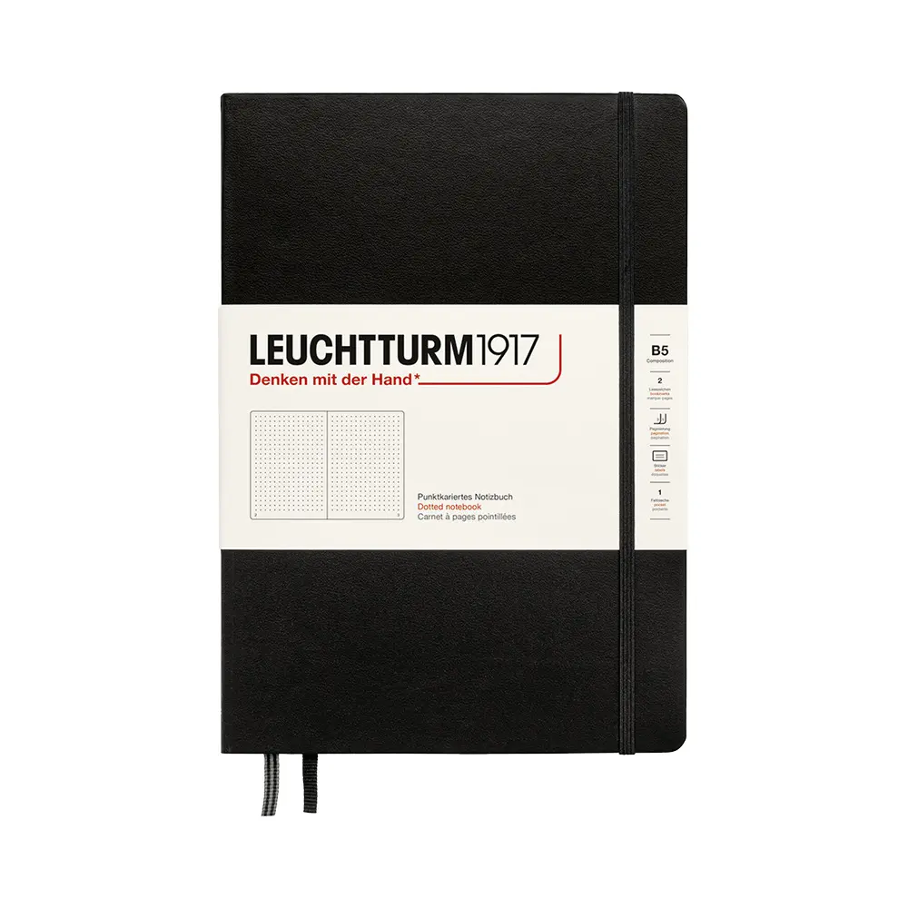 Leuchtturm 1917 B5 Hardcover Composition Notebook 219ct - Image 3